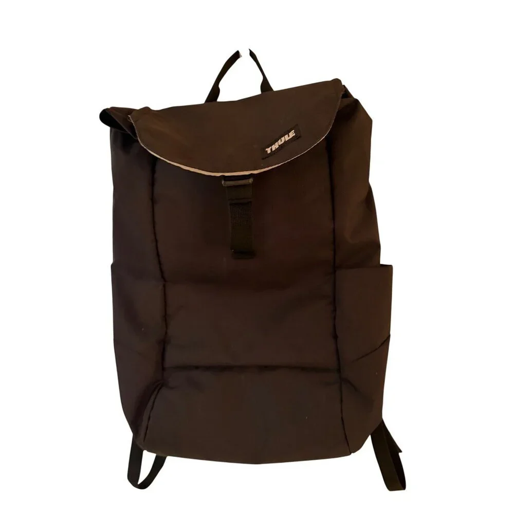 Thule Unisex Lithos 16L Black Backpack Flap Adjustable Water Resistant Travel